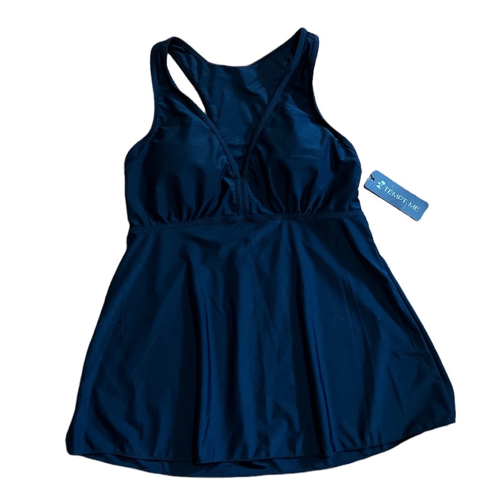 Tempt me black tankini size S